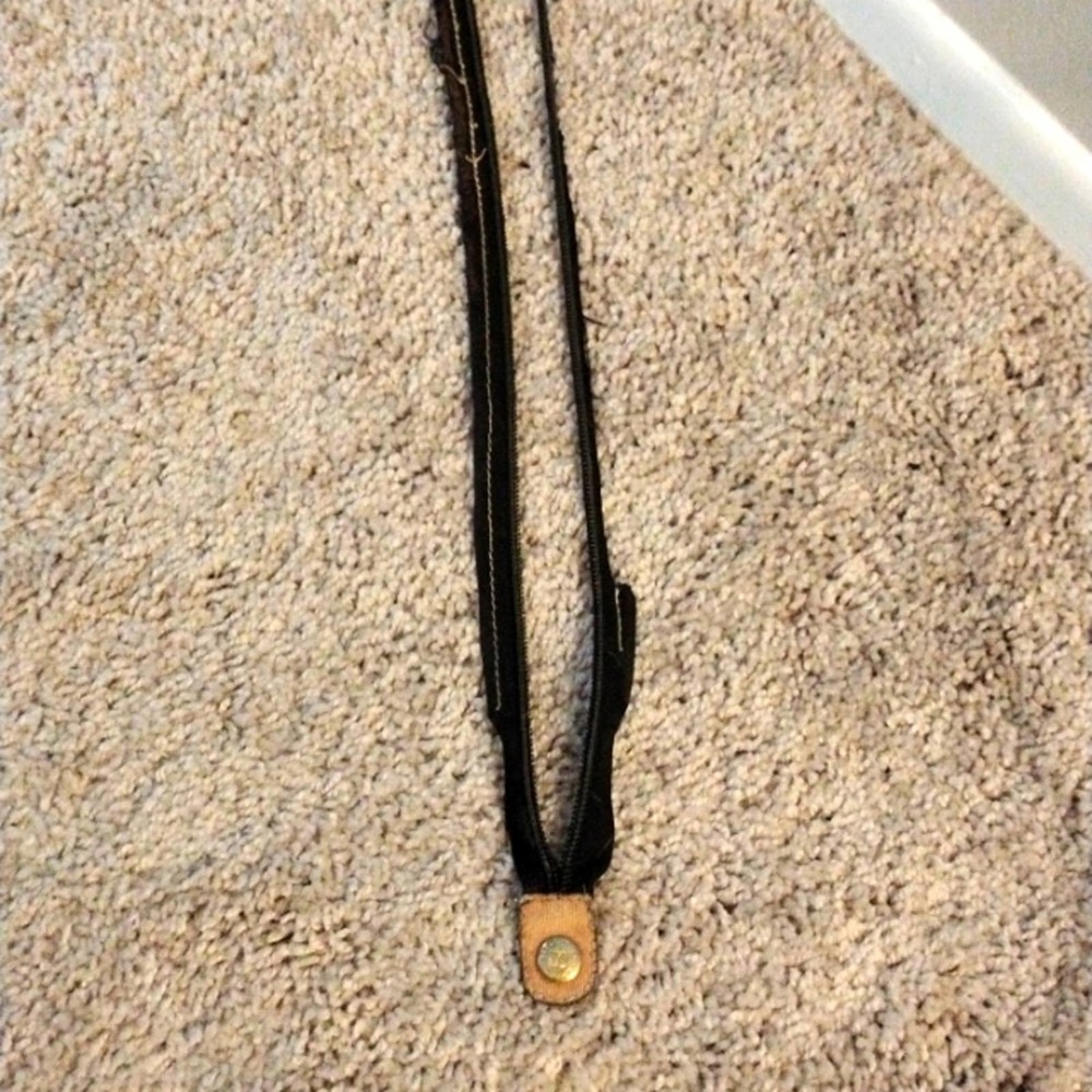 FENDI Gold Emblem - 100% Authentic FENDI vintage Gold Emblem w Zipper Line